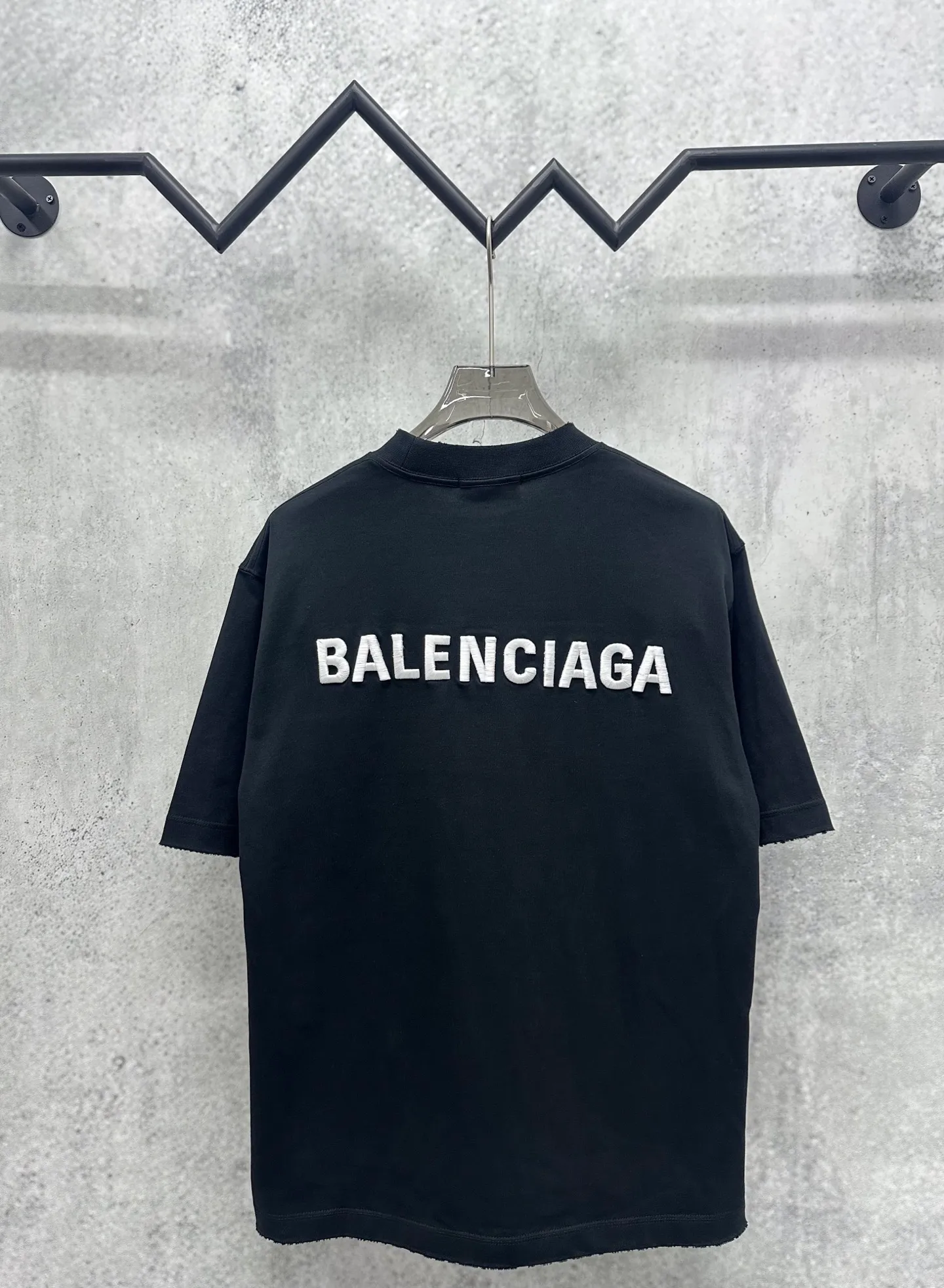 105💰 Balenciaga 2026ss 380g Versatile Same Style -Size：XS S M L XL -Color：Black
